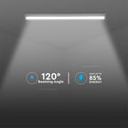 50W Lampa zintegrowana /Długość: 150cm / Chip Samsung / Barwa:4000K / Skuteczność: 120lm/W