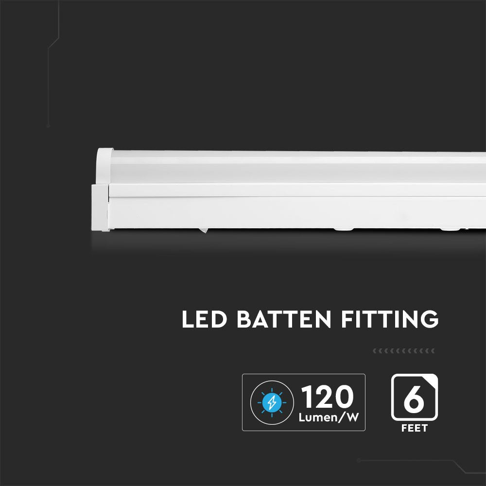 60W Lampa zintegrowana /Długość: 180cm / Chip Samsung / Barwa:6400K / Skuteczność: 120lm/W
