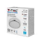 14W LED / Chip Samsung / Barwa:3w1 / Chrom / IP65