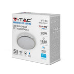 20W LED / Chip Samsung / Barwa:3w1 / Chrom / IP65