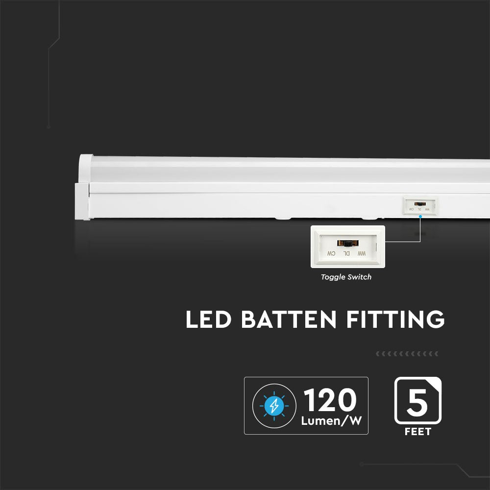50W Lampa zintegrowana /Długość: 150cm / Chip Samsung / Barwa: 3w1 / Skuteczność: 120lm/W