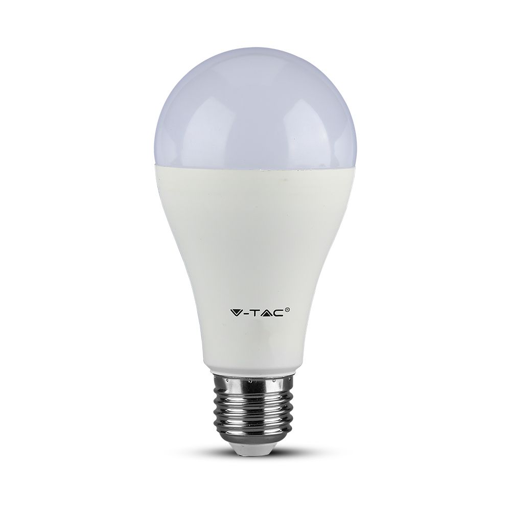 17W Żarówka LED A65 / Chip SAMSUNG / Barwa:4000K / Trzonek:E27 / Ściemniana