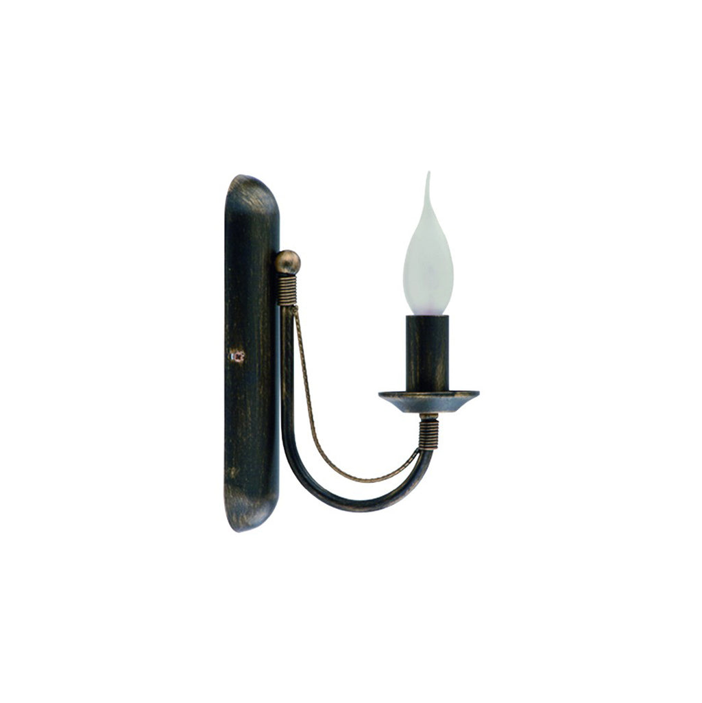 Nowodvorski Kinkiet ARES S 10W only LED 50/60Hz - Stal lakierowana - Czarny patynowany złotem