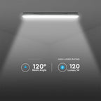 48W Lampa hermetyczna 150cm / Chip Samsung / Klosz Transparentny / Klipsy: stal nierdzewny / Barwa:4000K