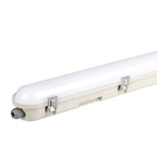 36W Lampa hermetyczna 120cm/ Chip Samsung / Moduł awaryjny 3H /Klosz Mleczny / Klipsy: stal nierdzewny / Barwa:4000K