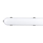 36W Lampa hermetyczna 120cm/ Chip Samsung / Moduł awaryjny 3H /Klosz Mleczny / Klipsy: stal nierdzewny / Barwa:4000K