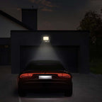 30W Naświetlacz LED SMD z czujnikiem ruchu / Chip SAMSUNG / Przewód: 1m / Barwa:3000K / Obudowa: Czarna