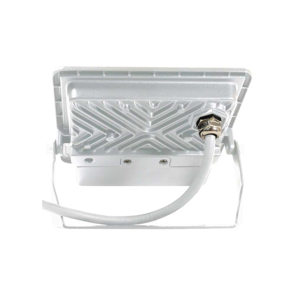 20W Naświetlacz LED SMD z czujnikiem ruchu / Chip SAMSUNG / Przewód: 1m / Barwa:4000K / Obudowa: Biała