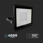 50W Naświetlacz z mufą kablową / Chip SAMSUNG / Barwa:6500K / Obudowa: Czarna