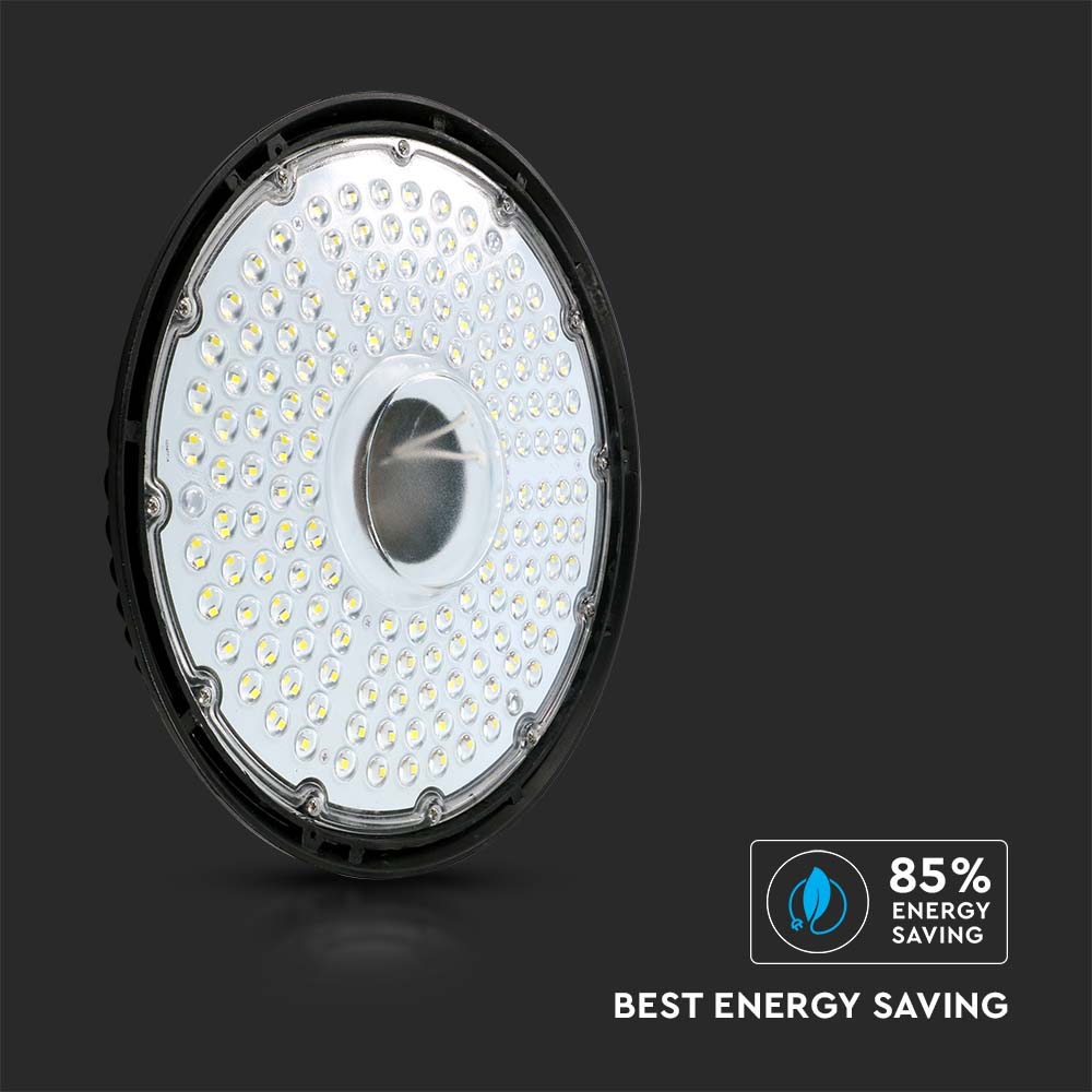 200W Oprawa Highbay LED ( Zasilacz SAMSUNG ) / Barwa:4000K/ Obudowa: Czarna / Skuteczność 115lm/W