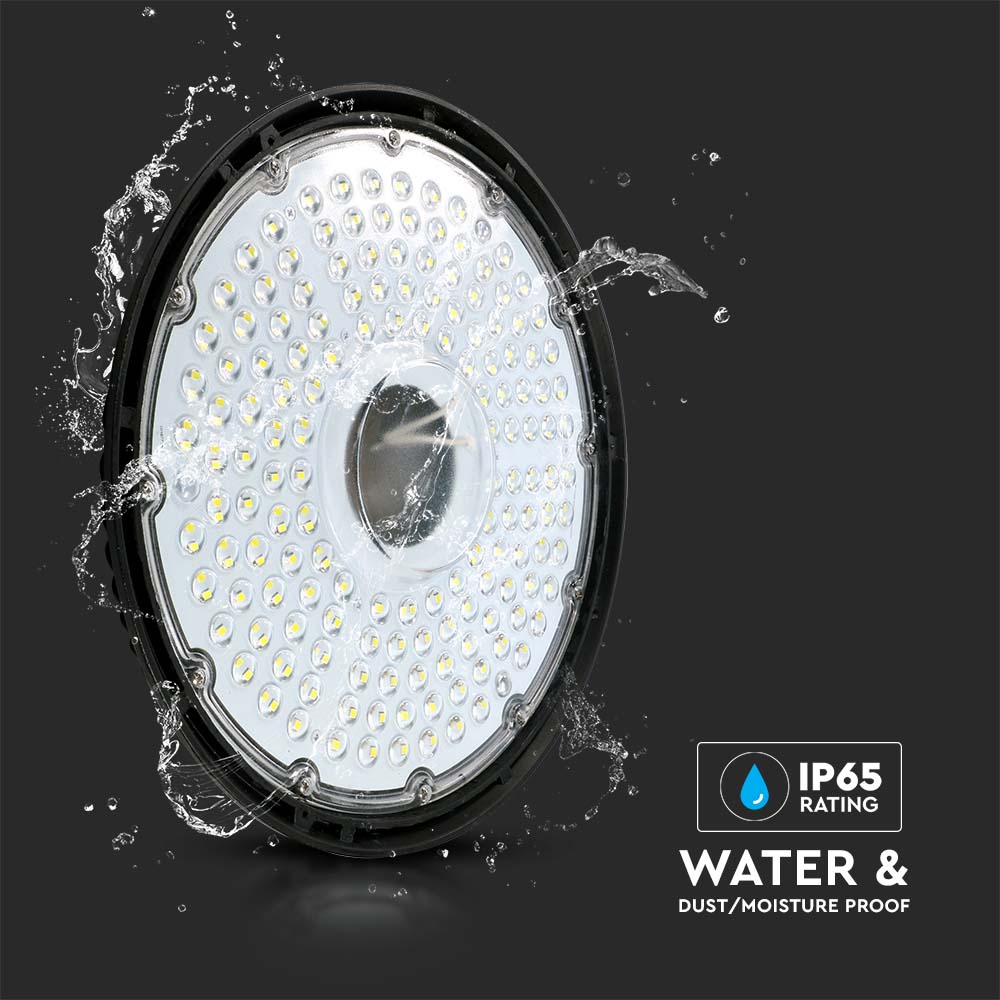 200W Oprawa Highbay LED ( Zasilacz SAMSUNG ) / Barwa:6500K/ Obudowa: Czarna / Skuteczność 115lm/W