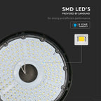 200W Oprawa Highbay LED ( Zasilacz SAMSUNG ) / Barwa:4000K/ Obudowa: Czarna / Skuteczność 115lm/W