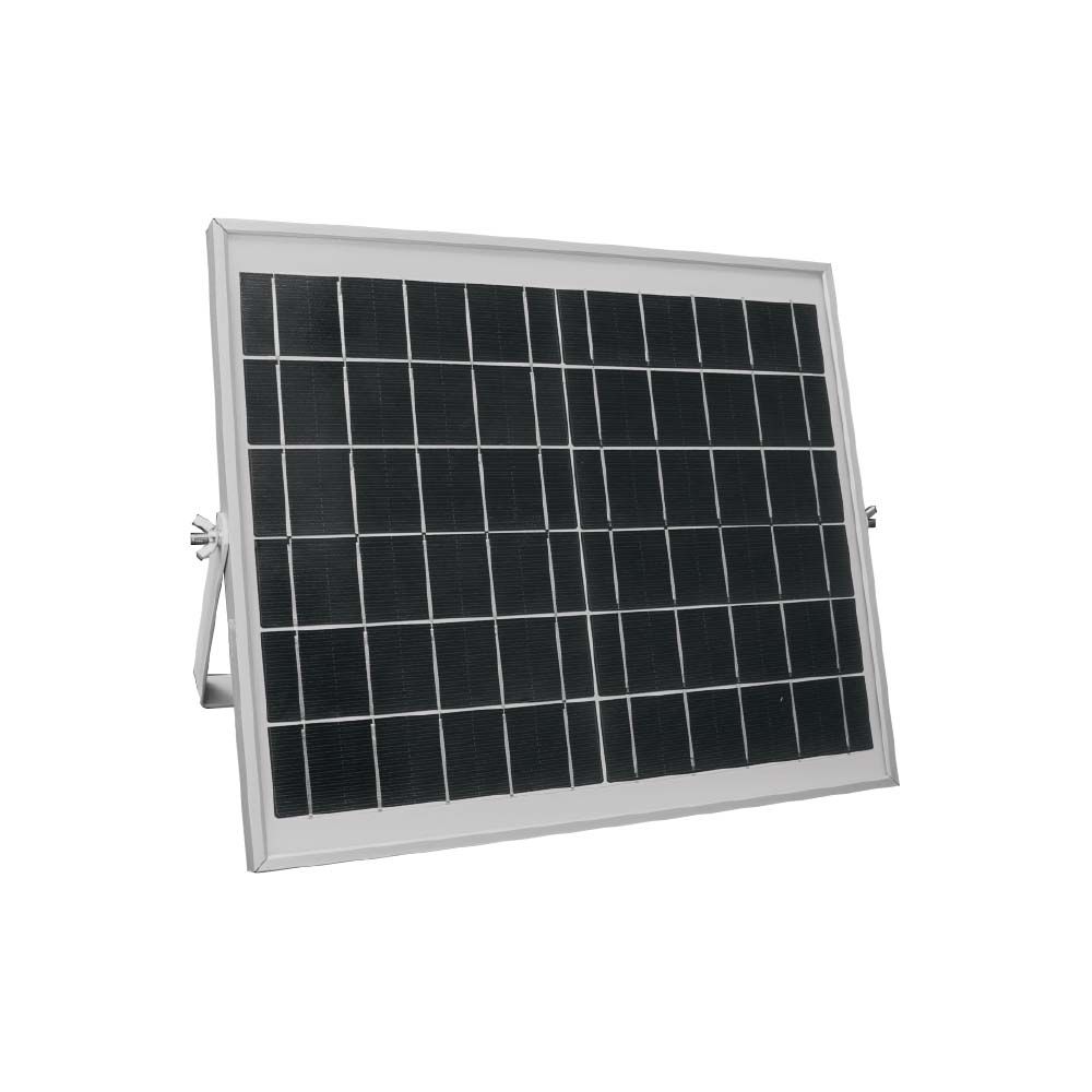 50W Lampa uliczna solarna / Barwa:6000K / Obudowa: Srebrna