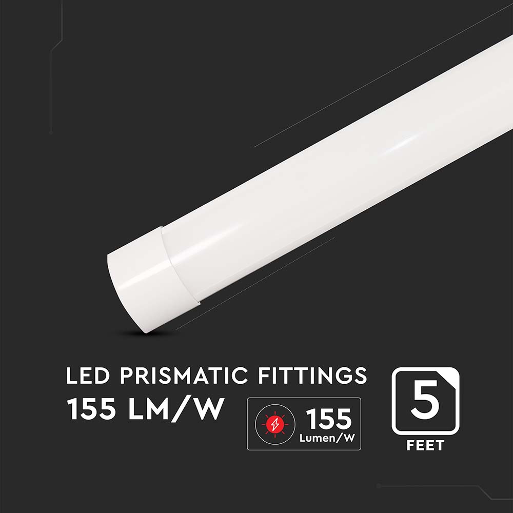 38W Belka oświetleniowa LED 150cm / Barwa:6400K / Skuteczność 150lm/W / 5 Lat gwarancji