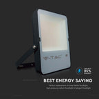 150W Naświetlacz LED SMD / Chip SAMSUNG / Barwa:6500K / Obudowa: Czarna / Skuteczność z diody 160lm/W