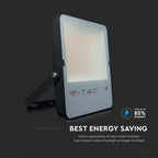 200W Naświetlacz LED SMD / Chip SAMSUNG / Barwa:6500K / Obudowa: Czarna / Skuteczność z diody 160lm/W