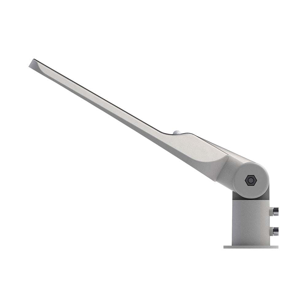 30W Lampa uliczna LED z czujnikiem i regulowanym uchwytem / Chip SAMSUNG / Barwa:4000K / Obudowa: Szara