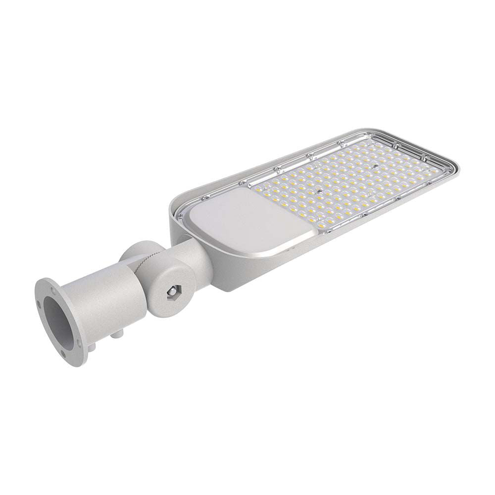 150W Lampa uliczna LED z czujnikiem i regulowanym uchwytem / Chip SAMSUNG / Barwa:4000K / Obudowa: Szara