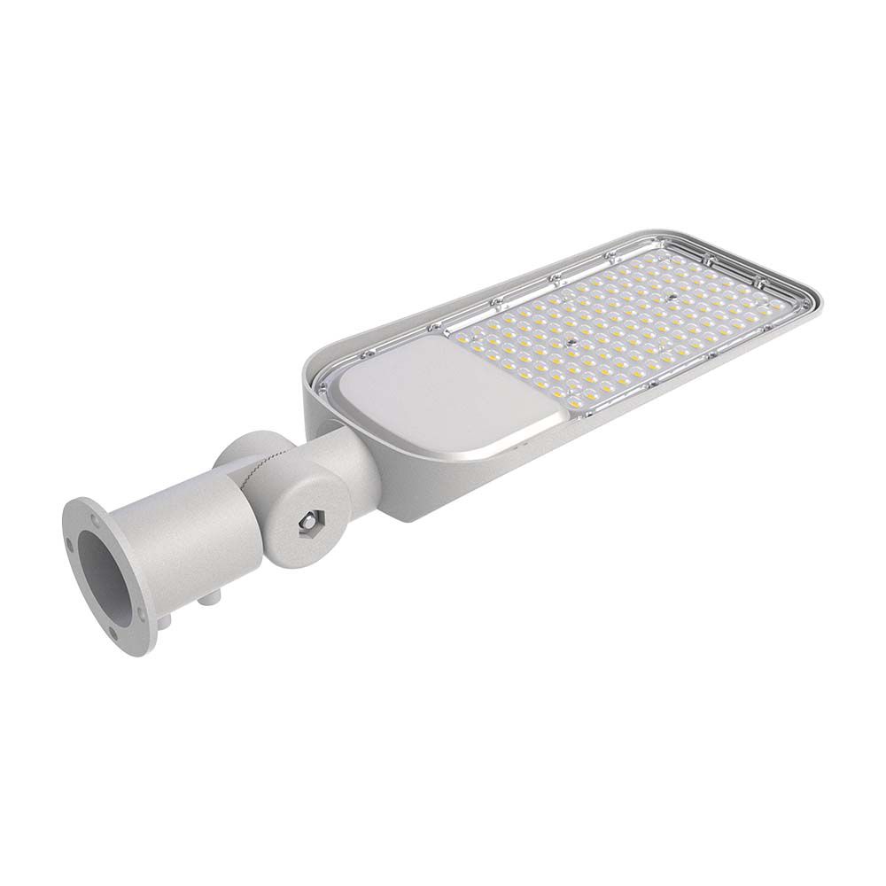 70W Lampa uliczna LED z regulowanym uchwytem / Chip SAMSUNG / Barwa:6500K / Obudowa: Szara