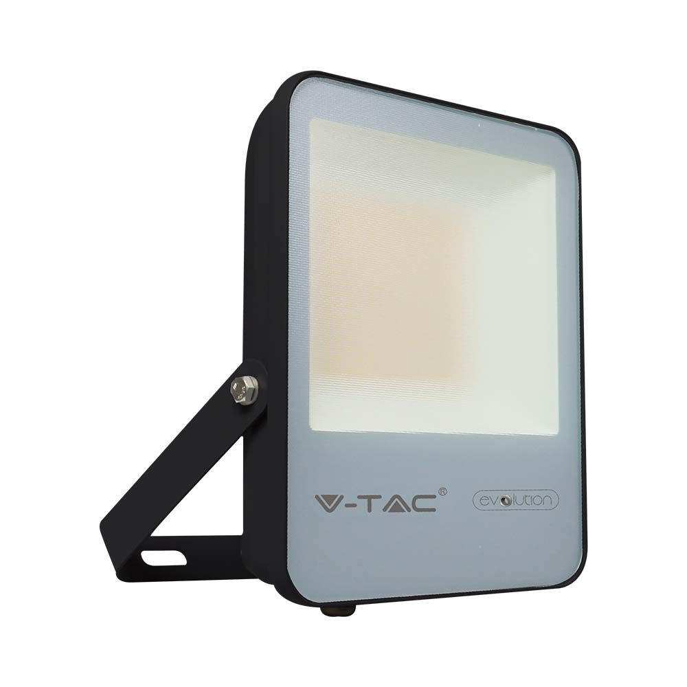100W Naświetlacz LED SMD / Barwa:6500K / Obudowa: Czarna / Skuteczność z diody 185lm/W