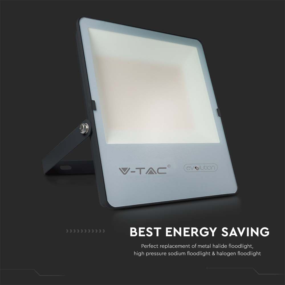 150W Naświetlacz LED SMD / Barwa:4000K / Obudowa: Czarna / Skuteczność z diody 185lm/W