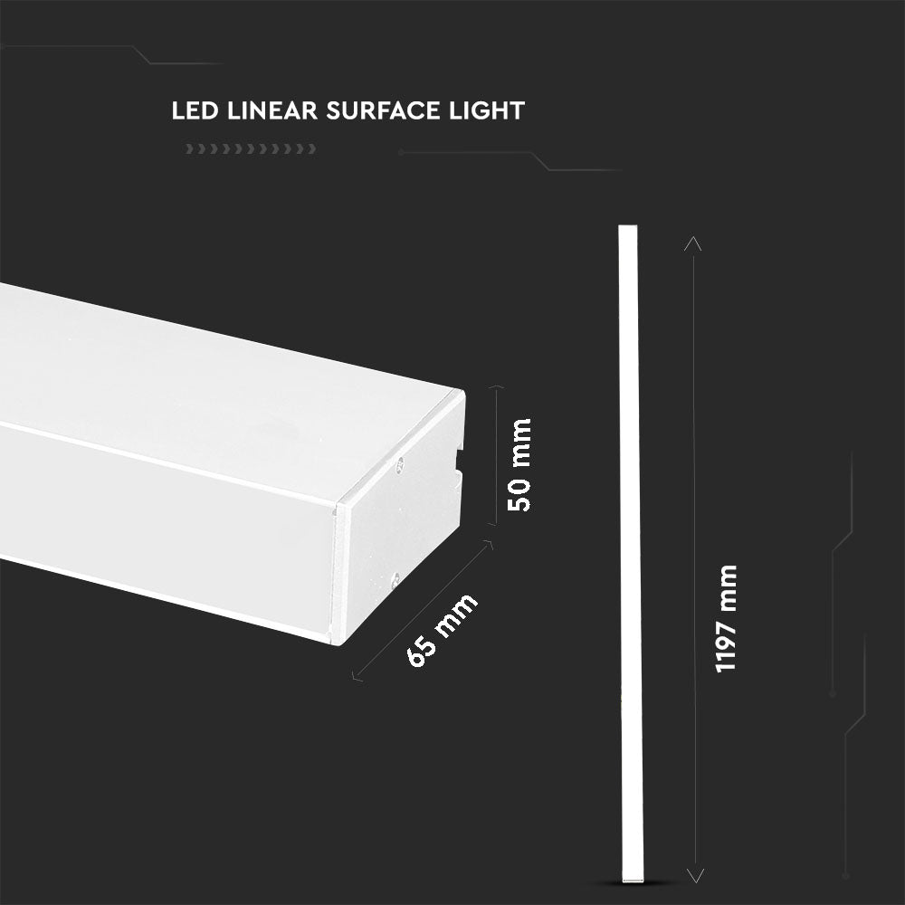 40W Lampa Biurowa / Chip SAMSUNG / Barwa:4000K / Obudowa: Czarna