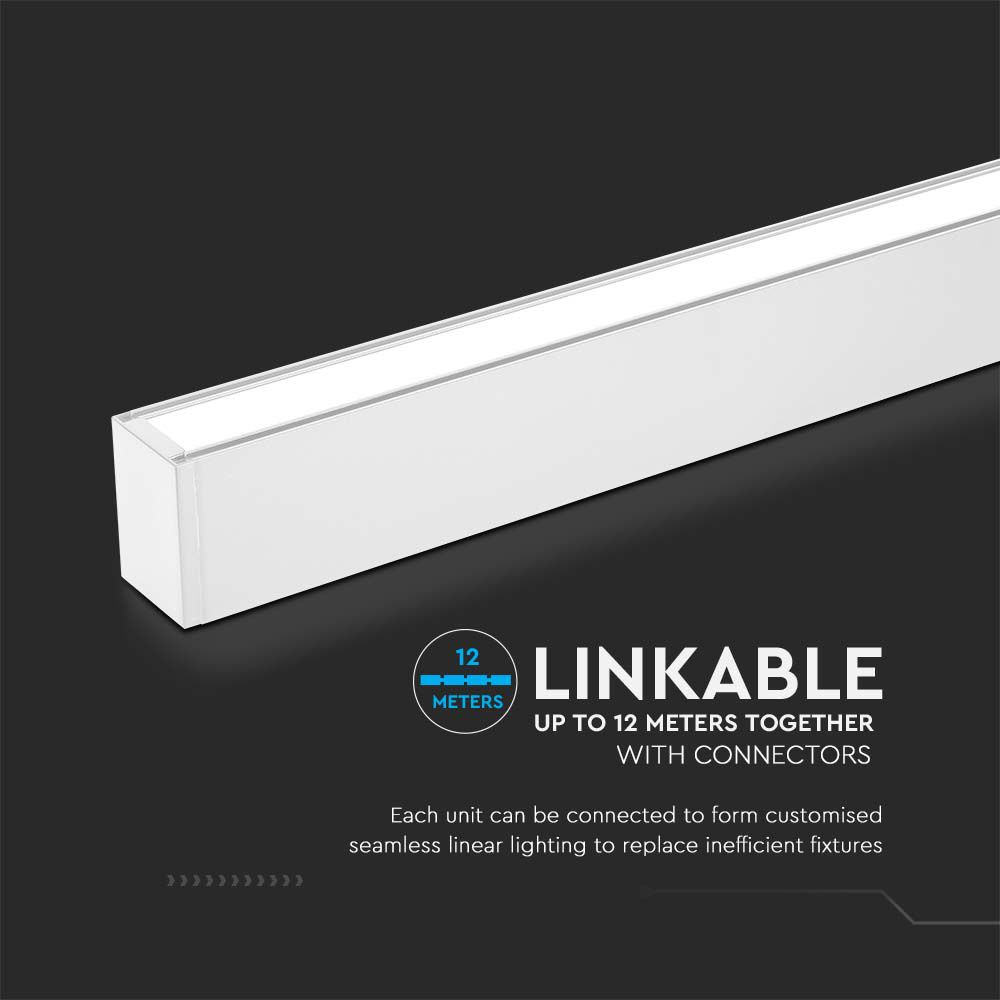 40W Lampa Biurowa / Chip SAMSUNG / Barwa:4000K / Obudowa: Czarna