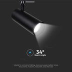 35W TrackLight LED COB / Chip SAMSUNG / Barwa: 4000K