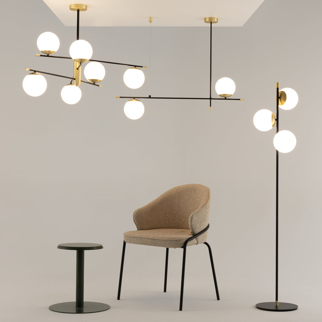 Maytoni Lampa wisząca Nostalgia - Metal - Czarny MOD048PL-02G