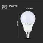 8.5W A60 Żarówka LED / Chip SAMSUNG / Barwa:4000K / Trzonek:E14