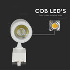 35W Lampa LED na szynoprzewód / Barwa:4200K / Obudowa: Biała
