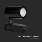 35W Lampa LED na szynoprzewód / Barwa:4200K / Obudowa: Czarna