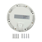 2W Oprawa Schodowa LED / Barwa:4000K / Obudowa: Biała / Okrągły