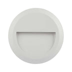 2W Oprawa Schodowa LED / Barwa:3000K / Obudowa: Biała / Okrągły
