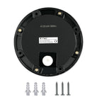 2W Oprawa Schodowa LED / Barwa:3000K / Obudowa: Czarna / Okrągły