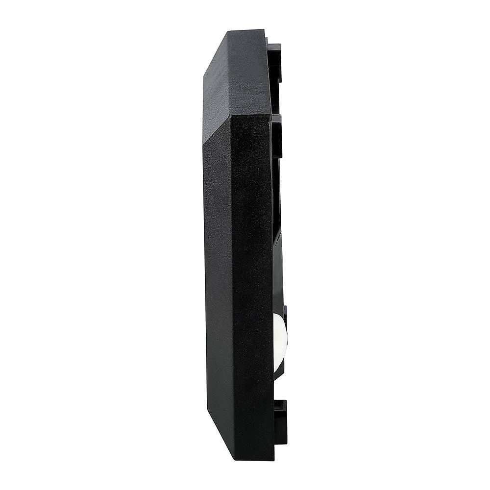 2W Oprawa Schodowa LED / Barwa:4000K / Obudowa: Czarna / Kwadrat