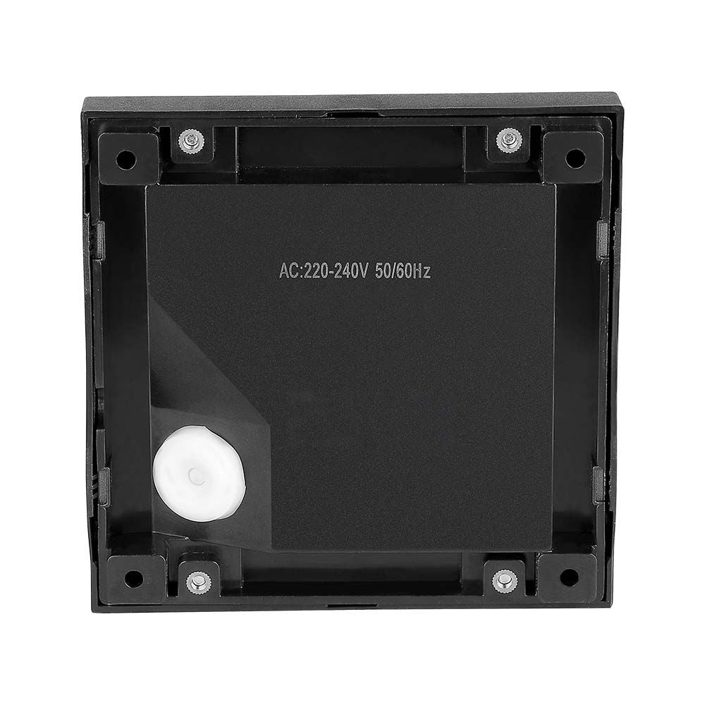 2W Oprawa Schodowa LED / Barwa:4000K / Obudowa: Czarna / Kwadrat