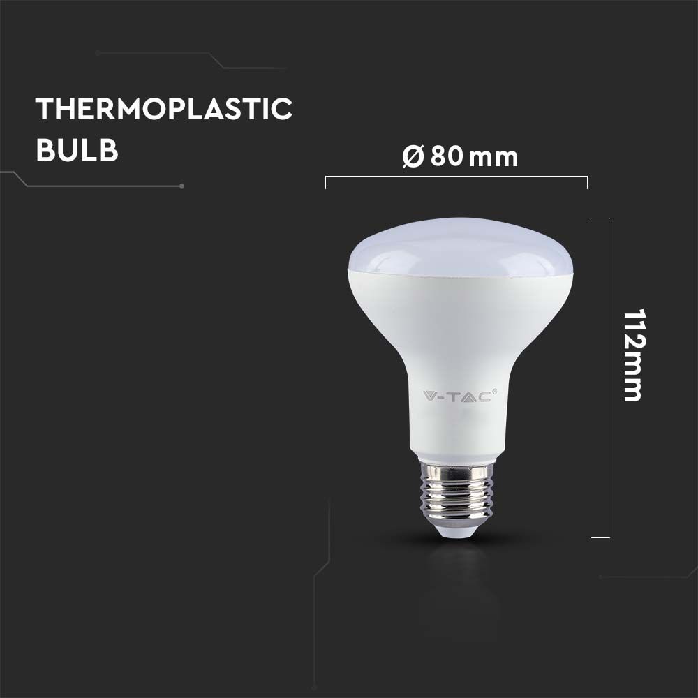 11W R80 Żarówka LED / Chip SAMSUNG / Barwa:3000K / Trzonek:E27
