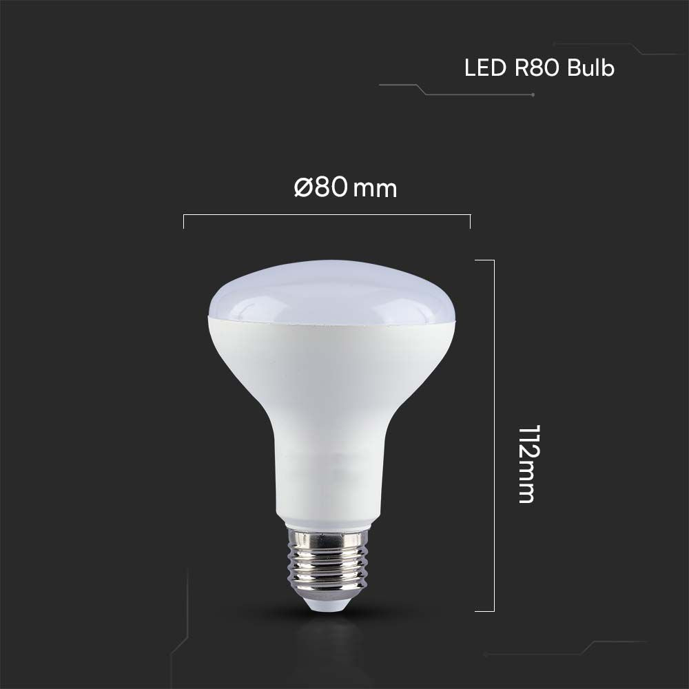 11W R80 Żarówka LED / Chip SAMSUNG / Barwa:6500K / Trzonek:E27