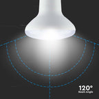 11W R80 Żarówka LED / Chip SAMSUNG / Barwa:6500K / Trzonek:E27