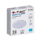 15W Plafon LED / IP44 / Chip Samsung / Barwa:3000K / Klosz PC / Okrągły