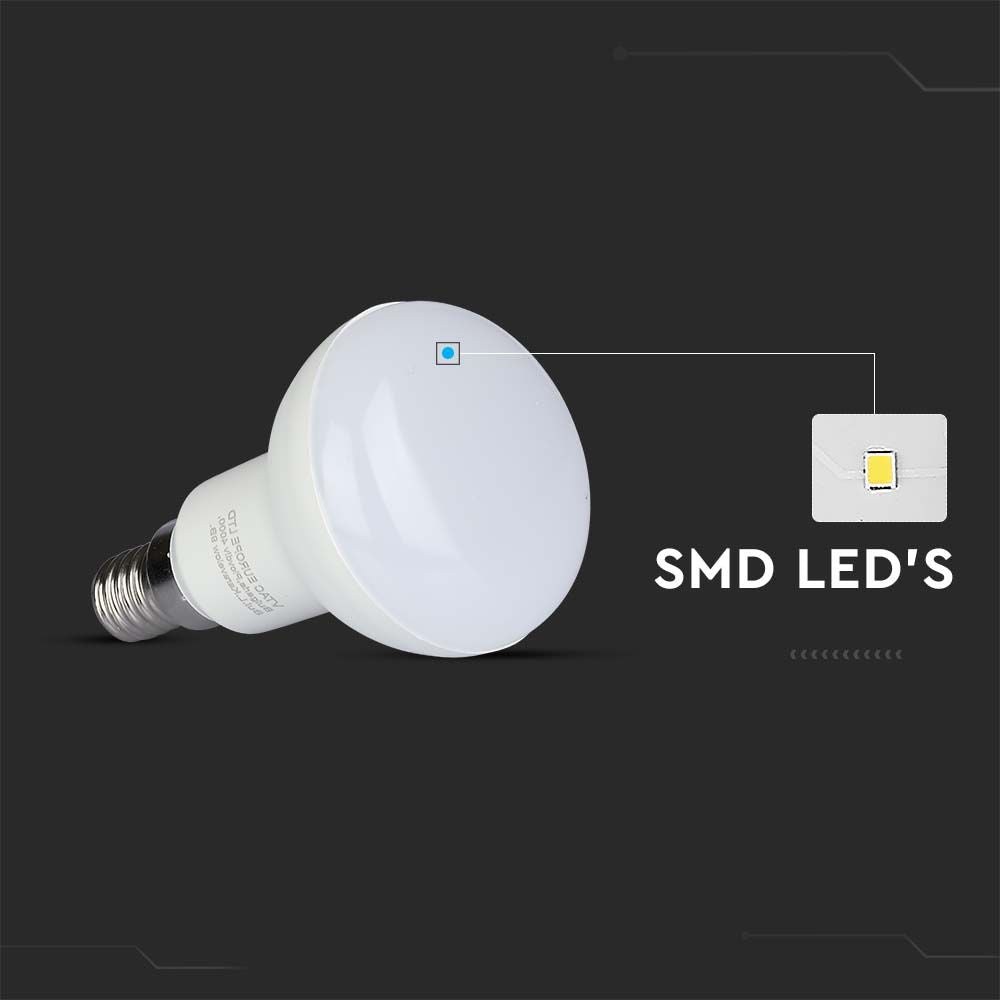 4.8W R50 Żarówka LED / Chip SAMSUNG / Barwa:4000K / Trzonek:E14