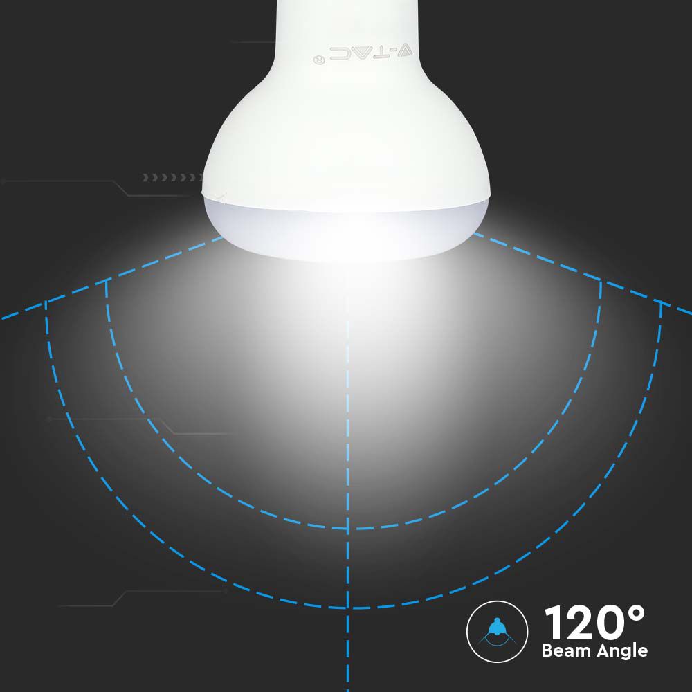 4.8W R50 Żarówka LED / Chip SAMSUNG / Barwa:6400K / Trzonek:E14