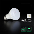 8.5W R63 Żarówka LED / Chip CREE / Barwa:6500K / Trzonek:E27 / 6 Lat gwarancji