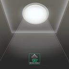 30W/60W/30W Dekoracyjny plafon LED / Barwa: 3w1 / Ściemniany / Klosz z efektem gwiazdki
