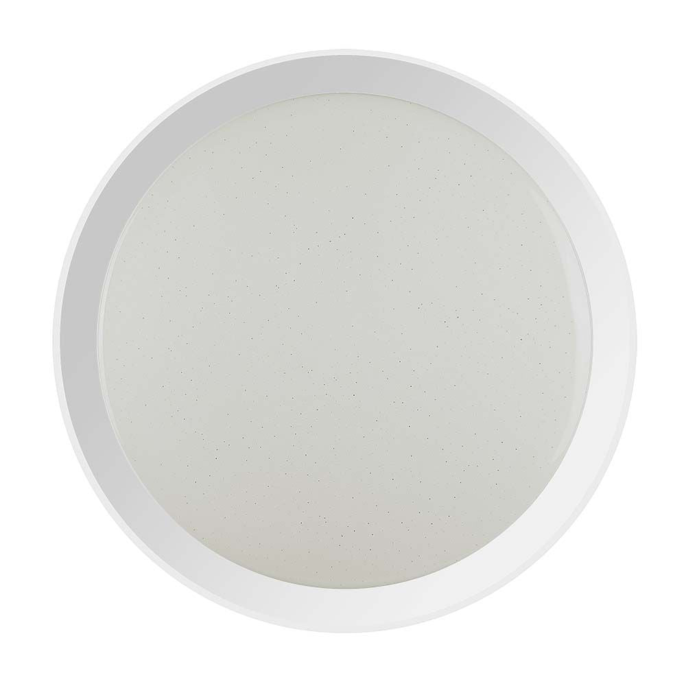 30W/60W/30W Dekoracyjny plafon LED / Barwa: 3w1 / Ściemniany / Klosz z efektem gwiazdki