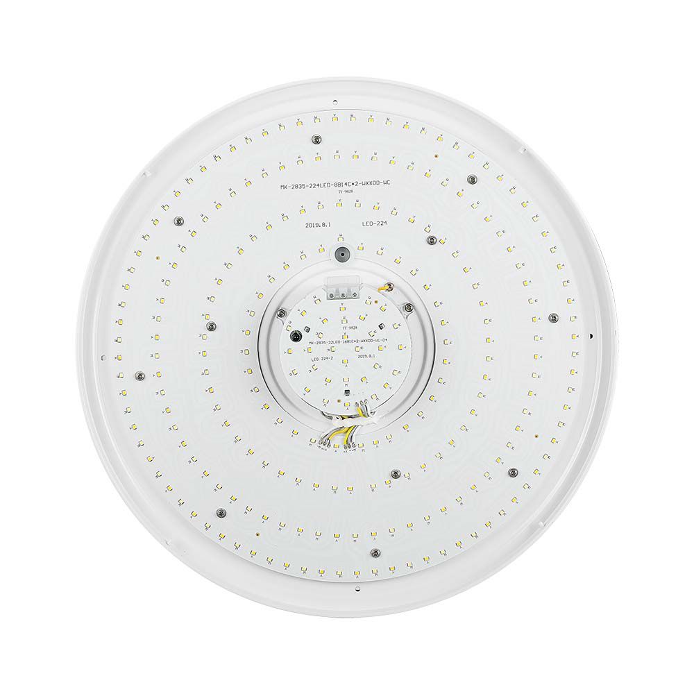30W/60W/30W Dekoracyjny plafon LED / Barwa: 3w1 / Ściemniany / Klosz z efektem gwiazdki