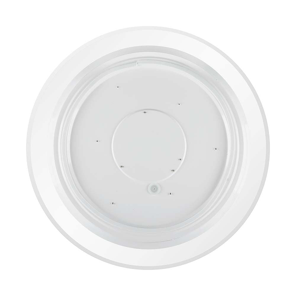 30W/60W/30W Dekoracyjny plafon LED / Barwa: 3w1 / Ściemniany / Klosz z efektem gwiazdki