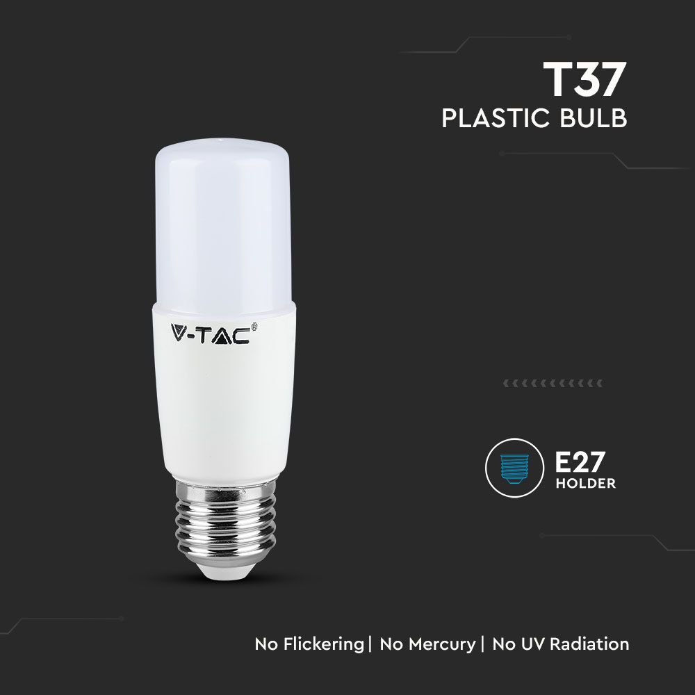 7.5W T37 Żarówka LED / Chip SAMSUNG /Barwa:6500K / Trzonek:E27