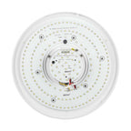 30W/60W/30W Dekoracyjny plafon LED / Barwa: 3w1 / Ściemniany / Klosz z efektem fali